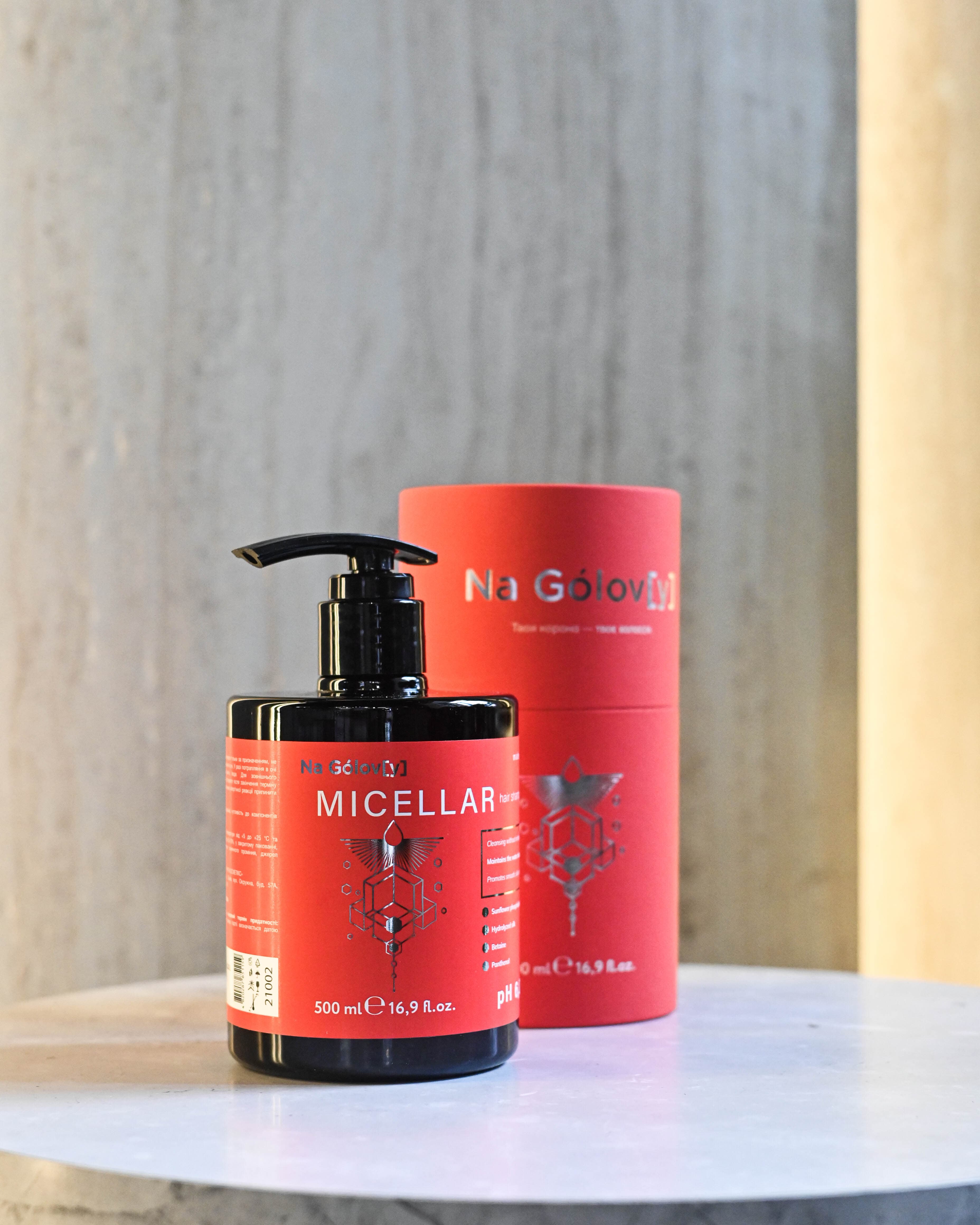 Na Gólov[y] Міцелярний шампунь для волосся — buy in Ukraine