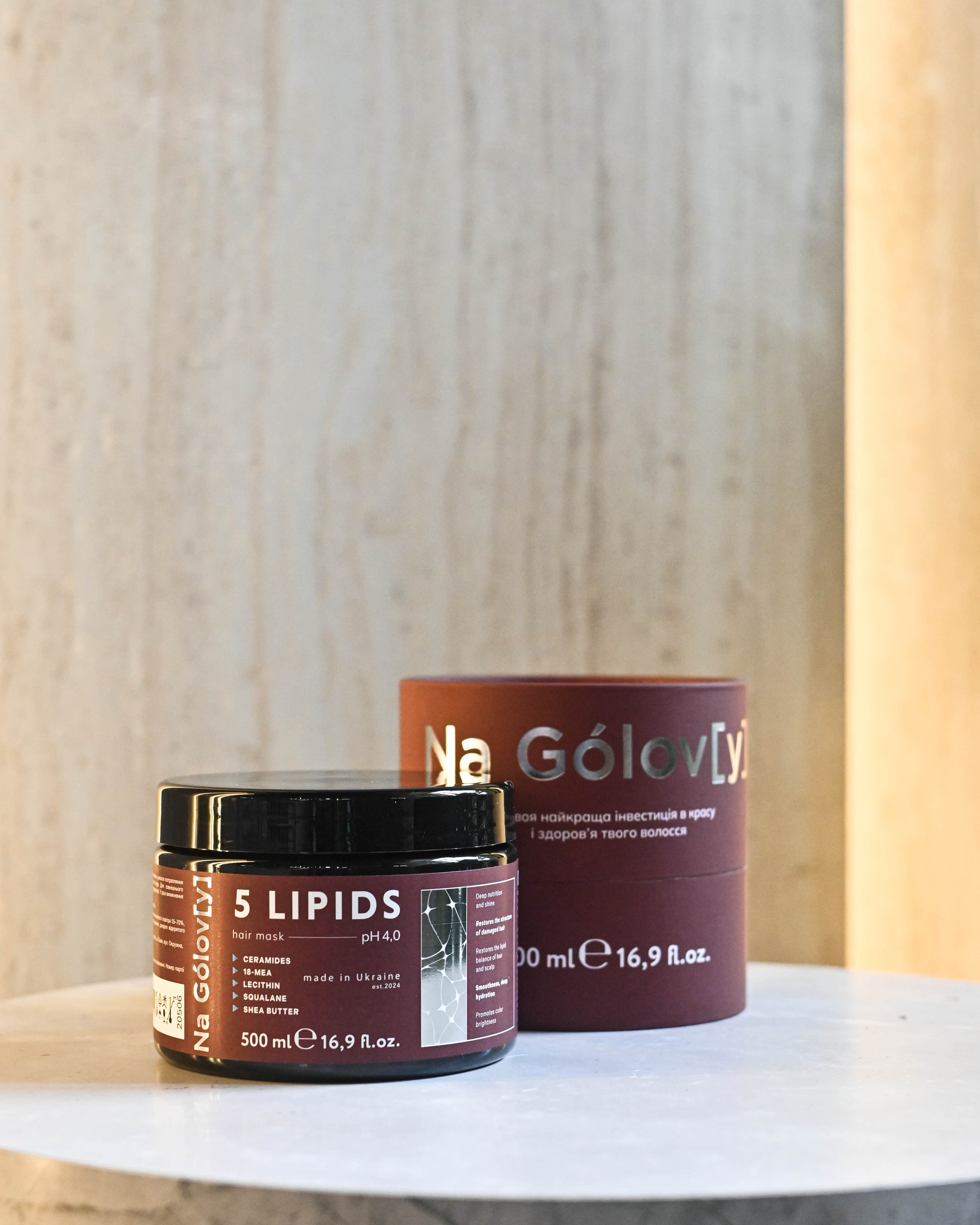 Na Gólov[y] Маска для волосся 5 ліпідів — buy in Ukraine