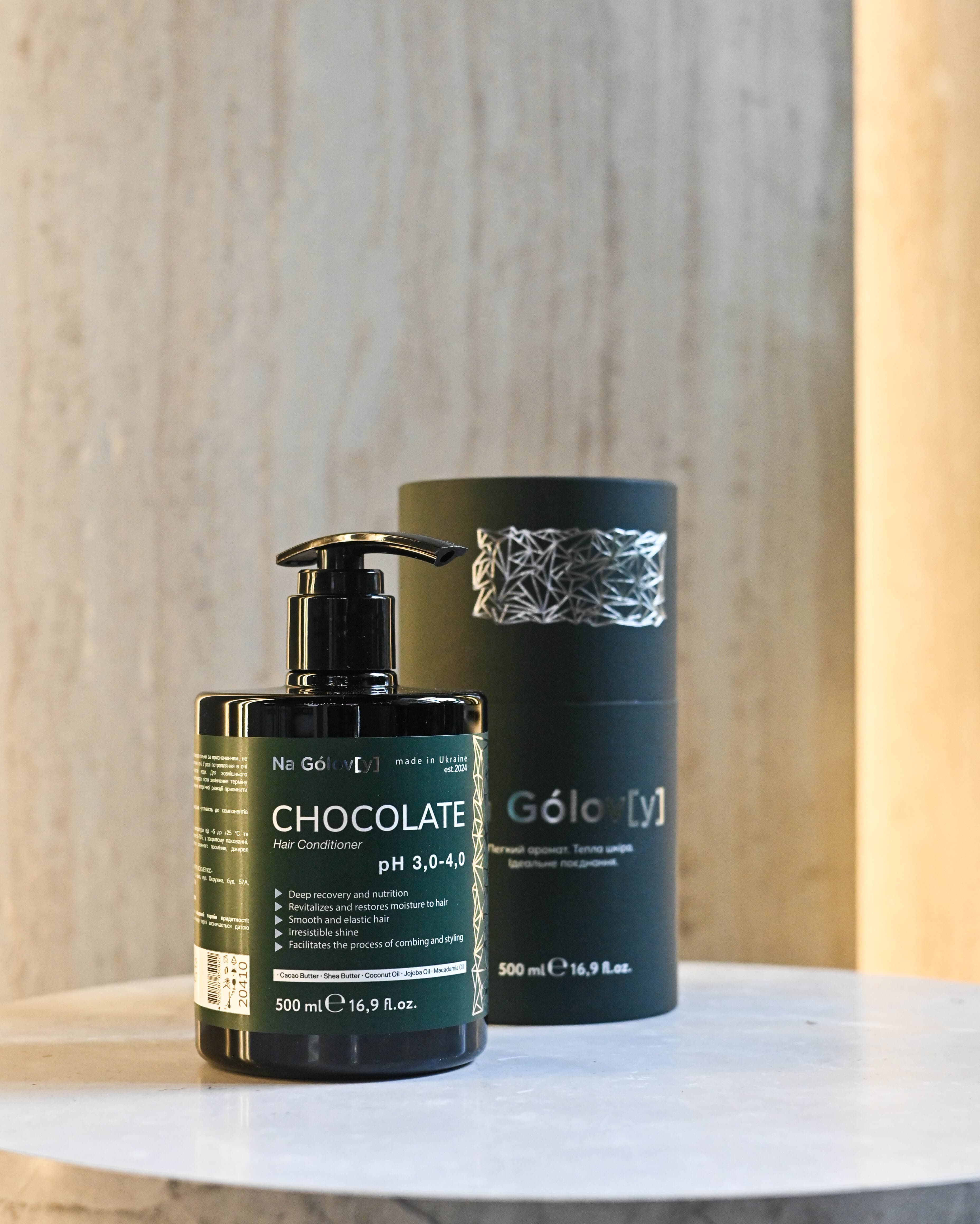 Na Gólov[y] Шоколадний кондиціонер для волосся 5 олій — buy in Ukraine