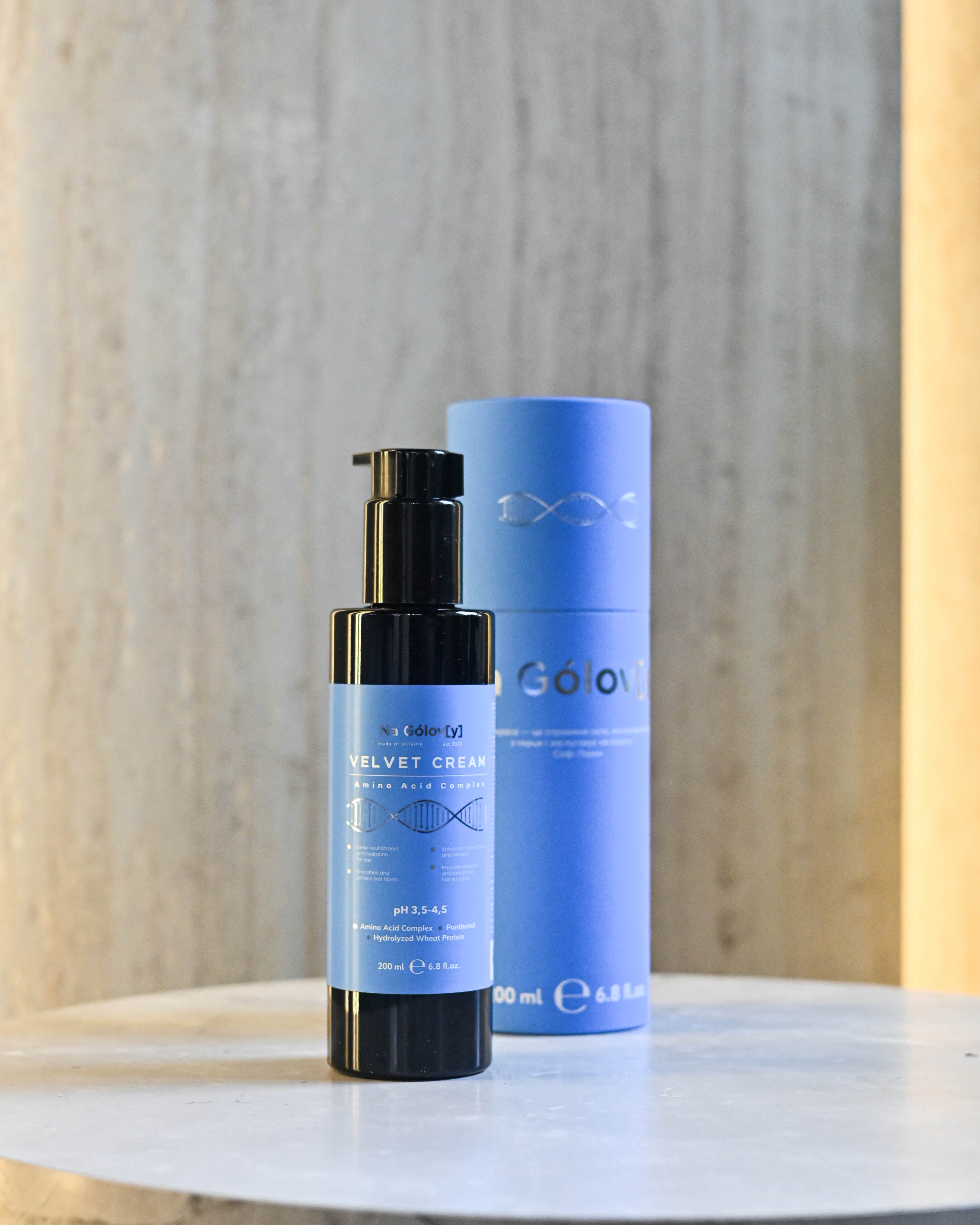 Na Gólov[y] VELVET CREAM Leave-In Conditioner Cream with Amino Acid Complex — buy in Ukraine