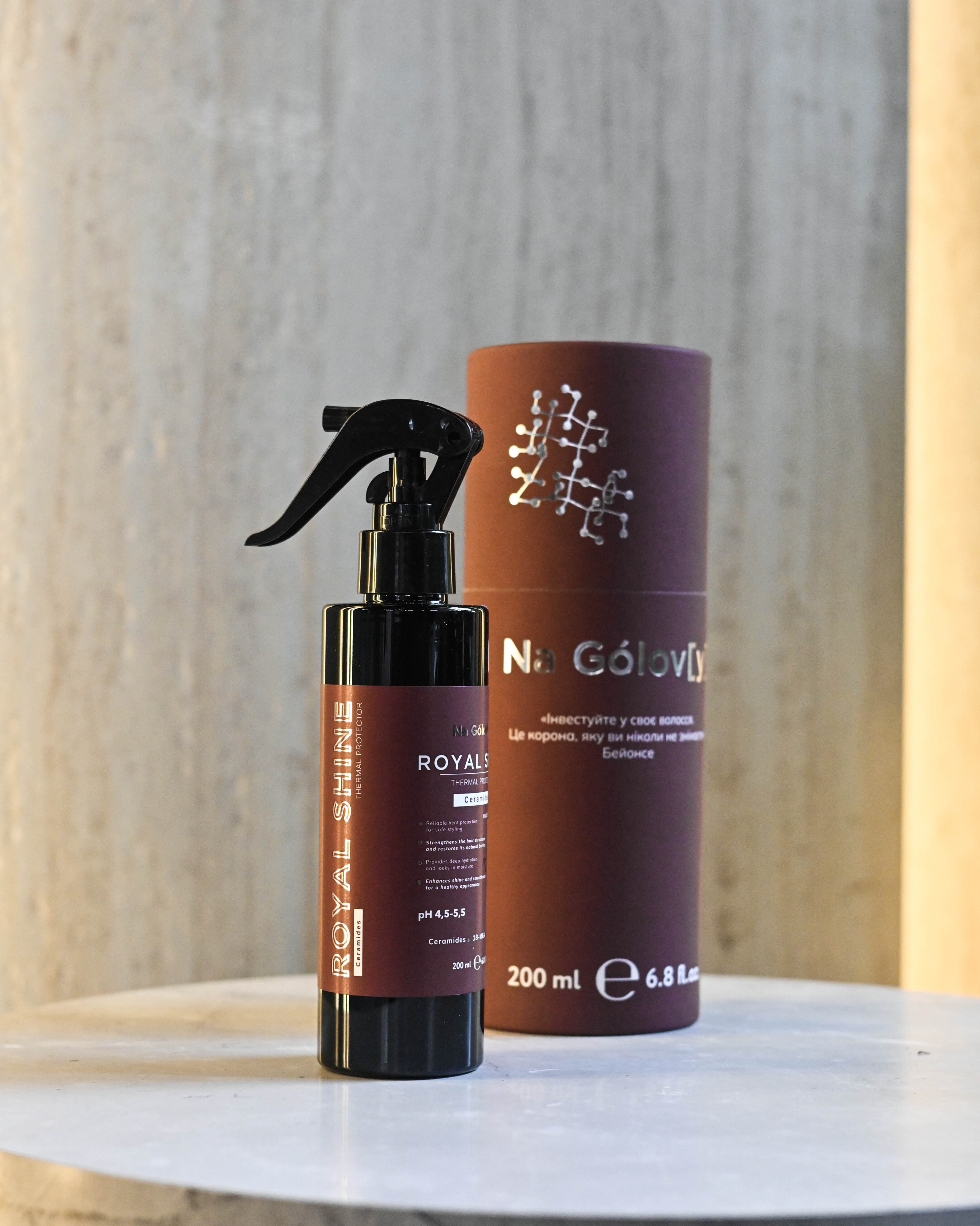 Na Gólov[y] ROYAL SHINE Heat Protection Spray with Ceramides — buy in Ukraine